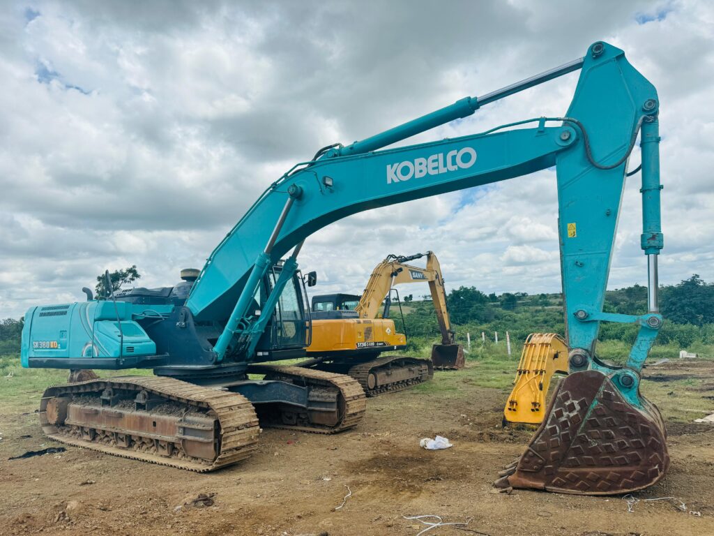 Kobelco 380 Excavator on Rent