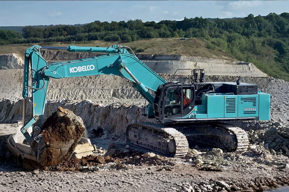 Kobelco 850 Excavator on Rent | High-Capacity Excavator by Baramati Earthmovers