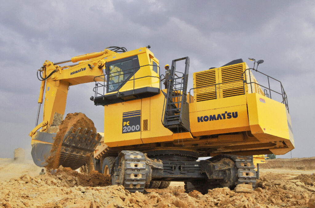 Komatsu PC2000 Excavator on Rent