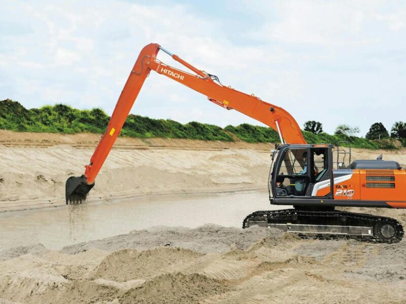Tata Hitachi 650 Long Boom Excavator